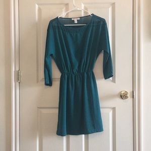 Turquoise Forever 21 Dress